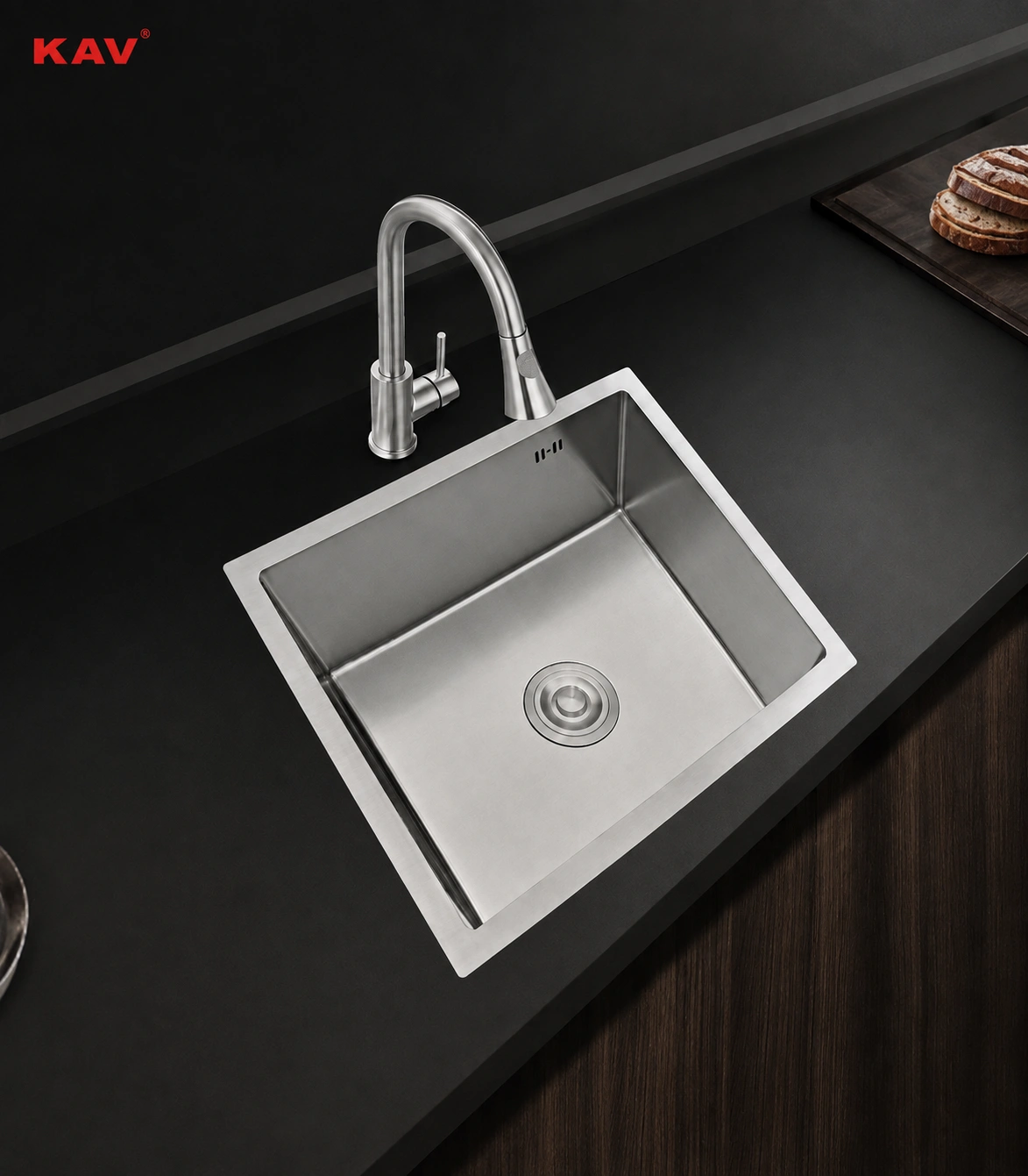 Chậu rửa bát đơn inox thủ công