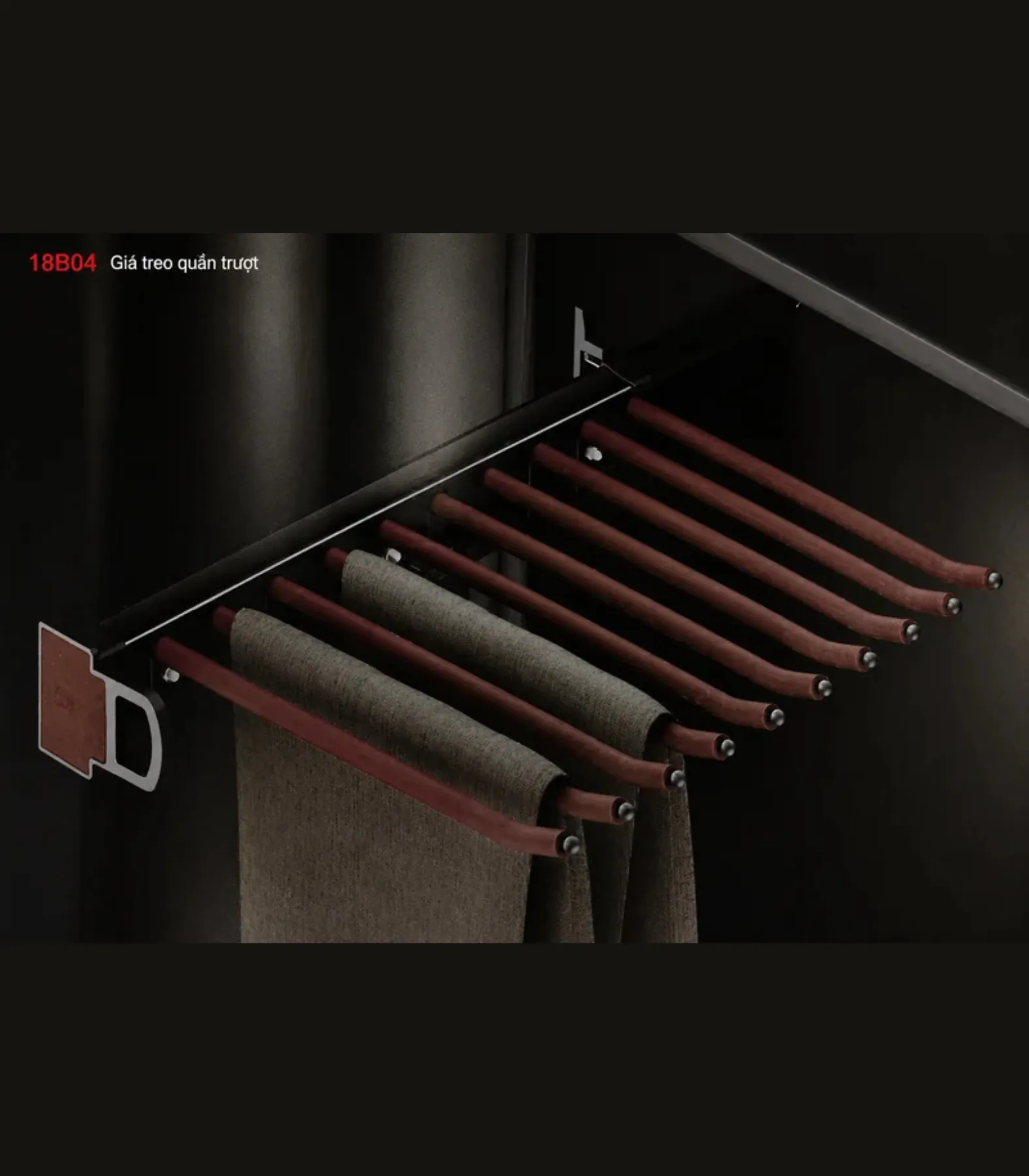 GIÁ TREO QUẦN TRƯỢT