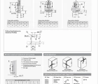 Bản lề giảm chấn cửa nhôm 
