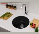 CHẬU RỬA ĐÁ THẠCH ANH DẠNG TRÒN